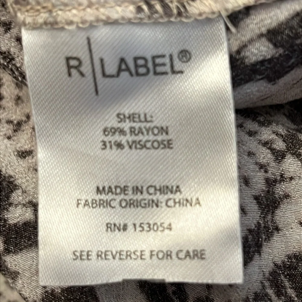 R-Label Snakeskin Print Dress 🤎